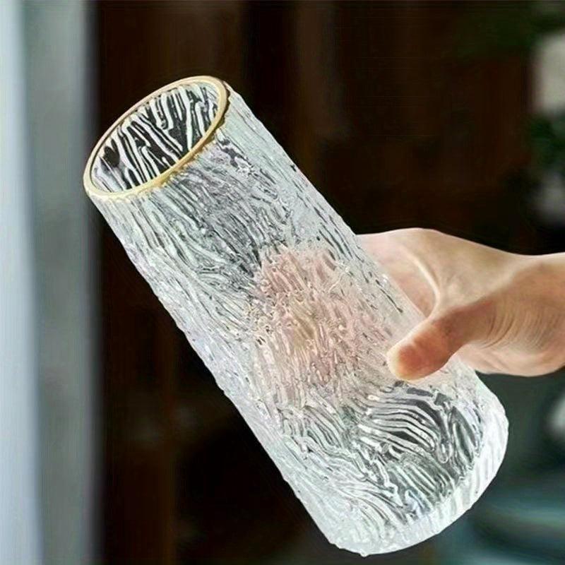 Creative Transparent Glass Vase Desktop Water based Rose Flower Vase