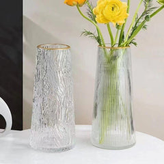 Creative Transparent Glass Vase Desktop Water based Rose Flower Vase
