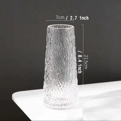 Creative Transparent Glass Vase Desktop Water based Rose Flower Vase