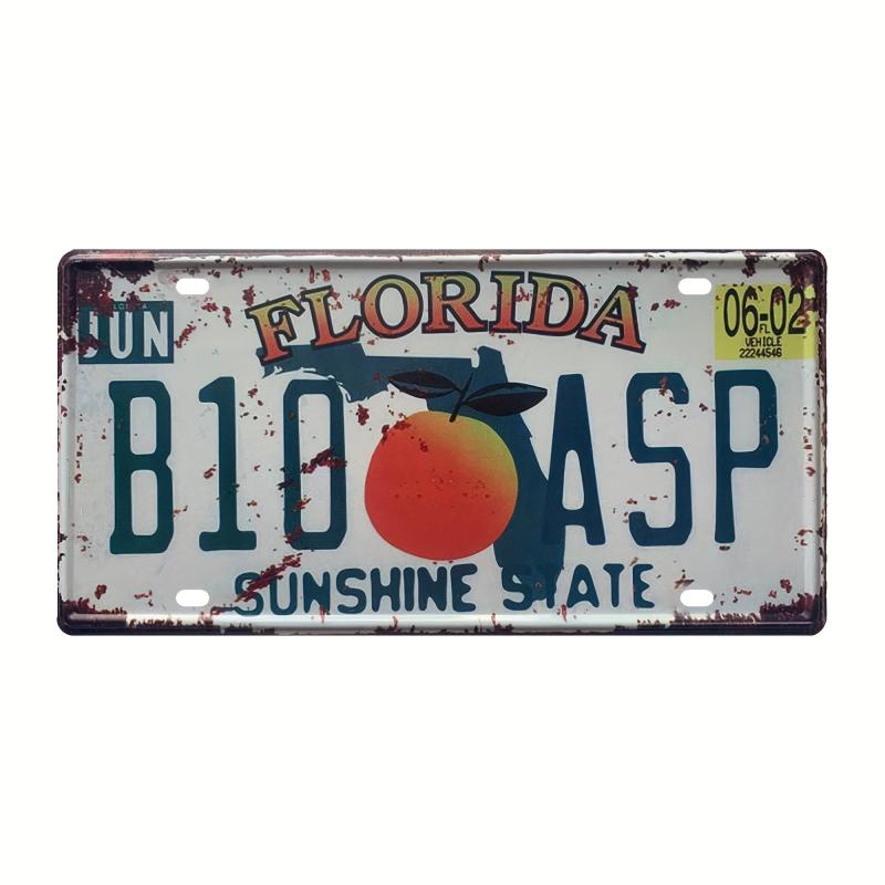 Retro Metal Plate for Home Garage Cafe Restaurant Bar Wall Decor