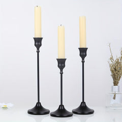 3pcs Single Head Candle Holder European Home Decor