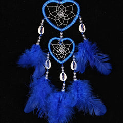 Creative Heart Shaped Dream Catcher Car Hanging Ornament Mom Gift