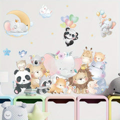 Cartoon Animal Wall Sticker for Nursery Kids Room