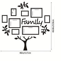 Acrylic Photo Frame Wall Stickers for Home Decor