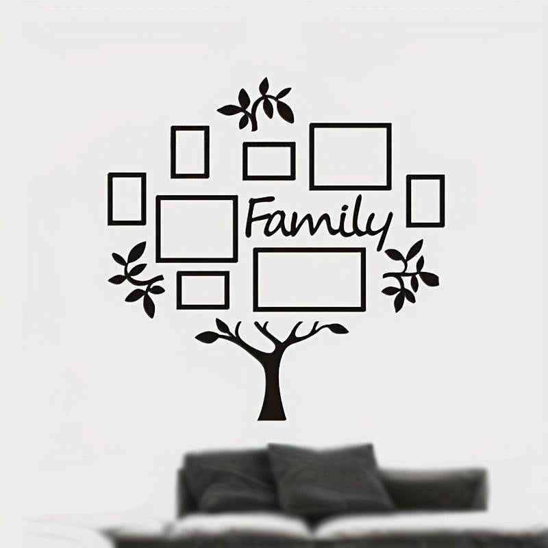 Acrylic Photo Frame Wall Stickers for Home Decor