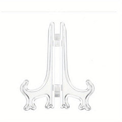 1pc Foldable Plate Holder Display Stand Picture Frame Holder Stand Easel
