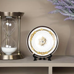 1pc Foldable Plate Holder Display Stand Picture Frame Holder Stand Easel