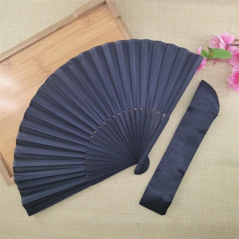 Chinese Style Retro Hand Fan Folding Fan Wedding Party Decorative Fan