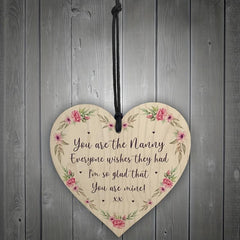 Christmas Table Decoration Wooden Love Heart Pendant Craft Home Decoration