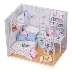 3D Puzzle Dollhouse with Furniture - Ideal Christmas Gift for Girlfriend