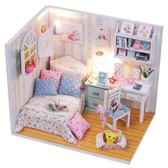 3D Puzzle Dollhouse with Furniture - Ideal Christmas Gift for Girlfriend