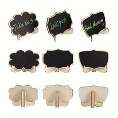 Small Blackboard Display Home Decoration Craft Message Board
