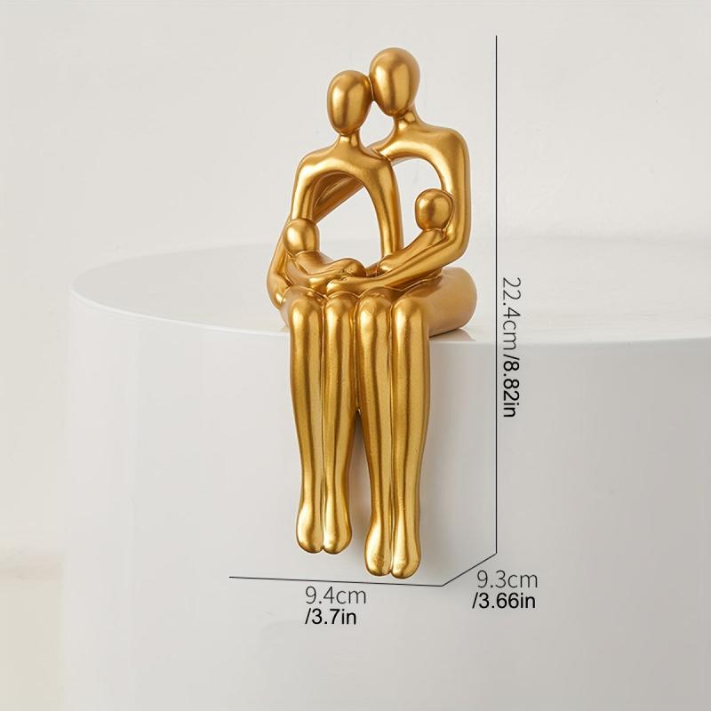 Resin Tableside Office Bookshelf Ornament Abstract Crafts Living Room Decoration