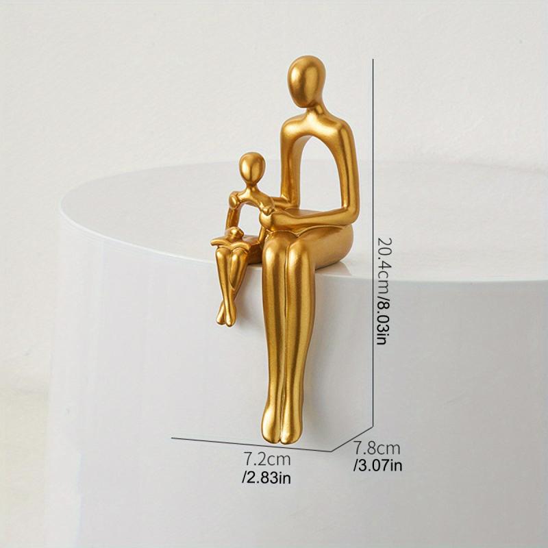 Resin Tableside Office Bookshelf Ornament Abstract Crafts Living Room Decoration