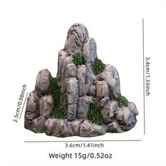 Simulation Rockery Ornaments Resin Crafts Micro Landscape Succulent Flower Pots