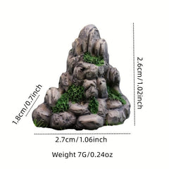 Simulation Rockery Ornaments Resin Crafts Micro Landscape Succulent Flower Pots