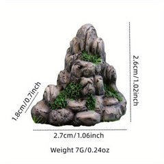Simulation Rockery Ornaments Resin Crafts Micro Landscape Succulent Flower Pots