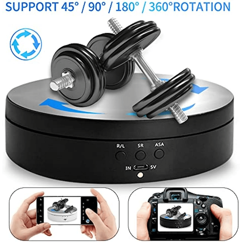 138mm Rotating Display Stand 360 Degree Motorized Turntable Display Stand