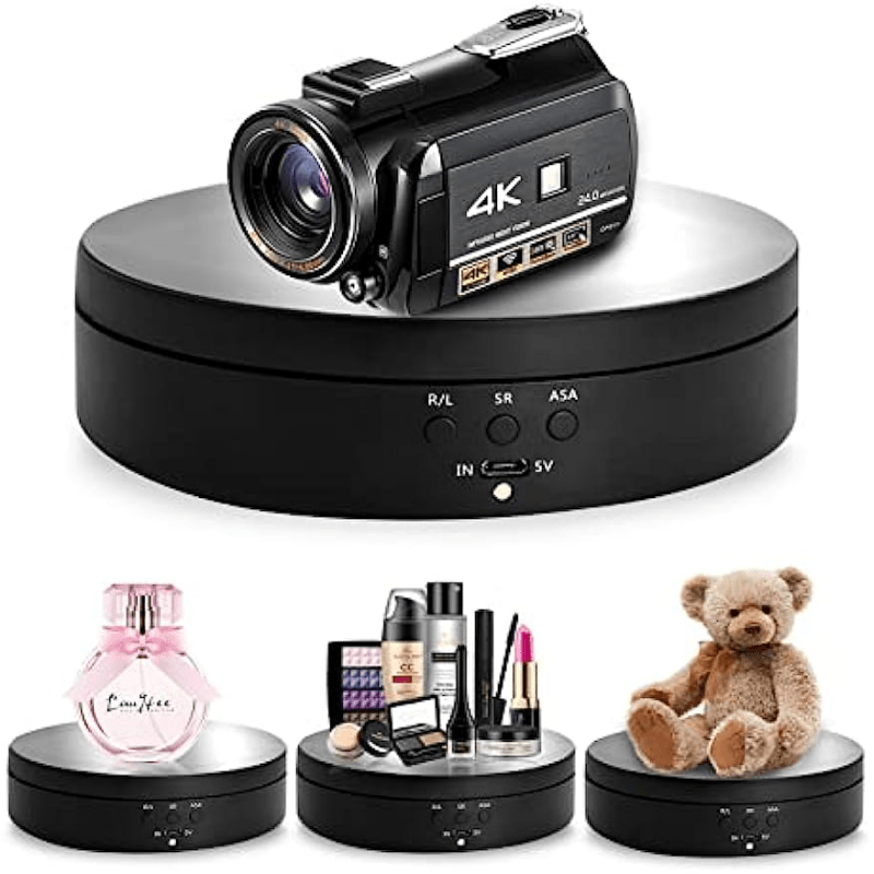 138mm Rotating Display Stand 360 Degree Motorized Turntable Display Stand