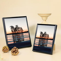 Rustic Landscape Photo Frame for Family Photos Engagement Desktop Wall Decor