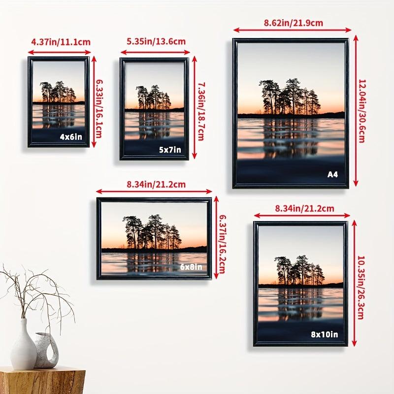 Rustic Landscape Photo Frame for Family Photos Engagement Desktop Wall Decor