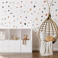 Irregular Patterned Children's Room Wall Stickers Self-adhesive Waterproof