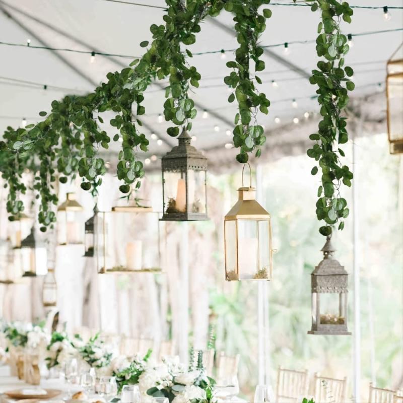 Artificial Ivy Leaves for Home and Wedding Decor Realistic Silk Plants