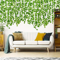 Artificial Ivy Leaves for Home and Wedding Decor Realistic Silk Plants