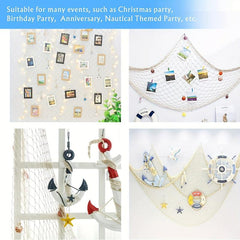 Natural Fish Net Party Decor - Pirate Party Background Props