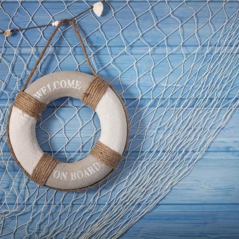 Natural Fish Net Party Decor - Pirate Party Background Props