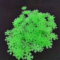 50pcs Luminescent Snowflake Wall Stickers Christmas Decoration