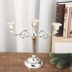 European Metal Candelabra for Weddings and Home Decor