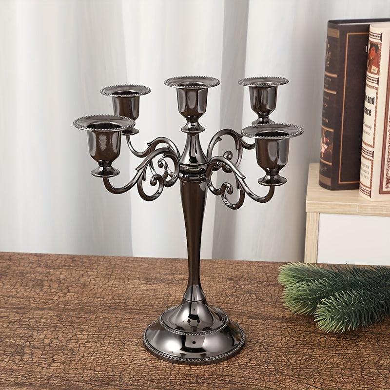European Metal Candelabra for Weddings and Home Decor