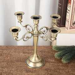 European Metal Candelabra for Weddings and Home Decor