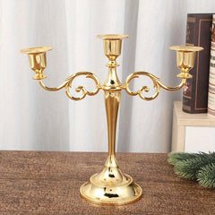 European Metal Candelabra for Weddings and Home Decor