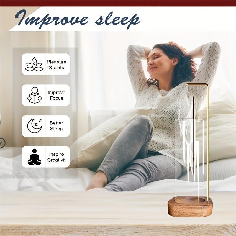 Glass Incense Holder for Home Decor