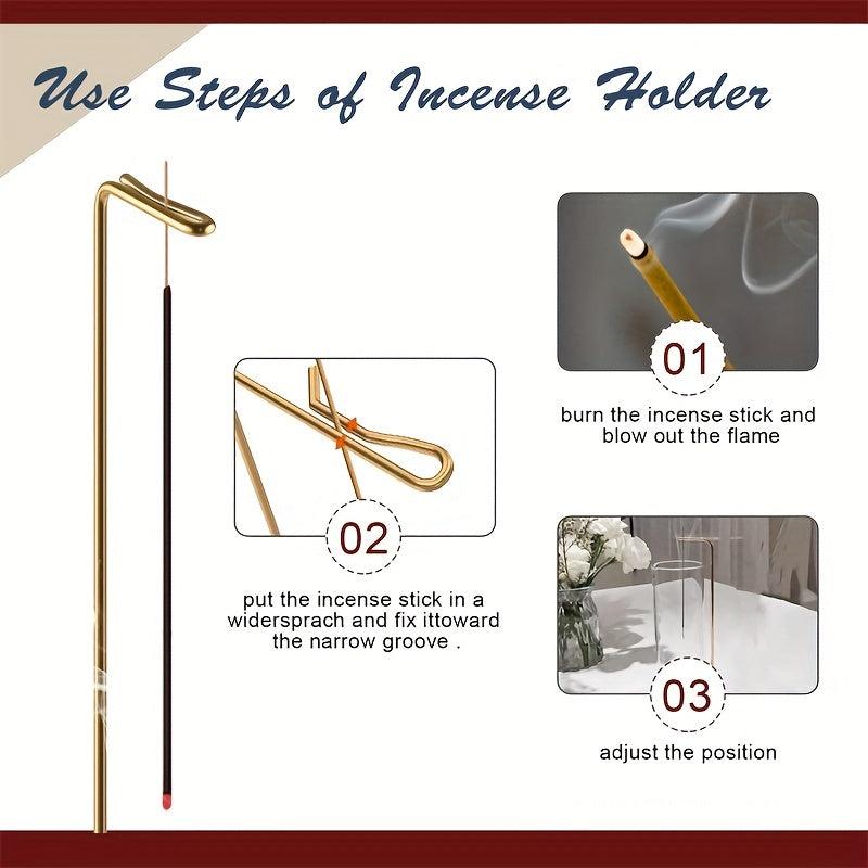 Glass Incense Holder for Home Decor