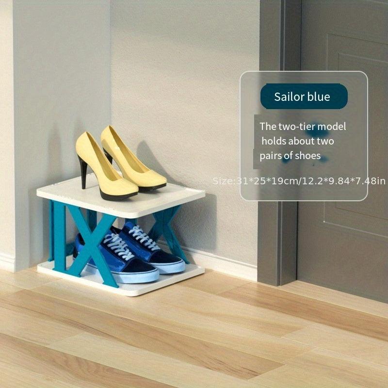 1pc Folding Shoes Rack Small Economic Shoes Cabinet Space saving Shelf