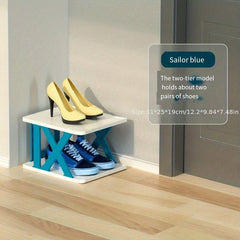 1pc Folding Shoes Rack Small Economic Shoes Cabinet Space saving Shelf