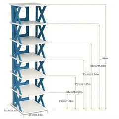 1pc Folding Shoes Rack Small Economic Shoes Cabinet Space saving Shelf