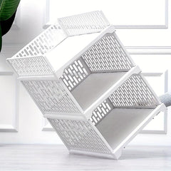 Layered Wardrobe Rack with Dividers - Efficient Clothes Organization