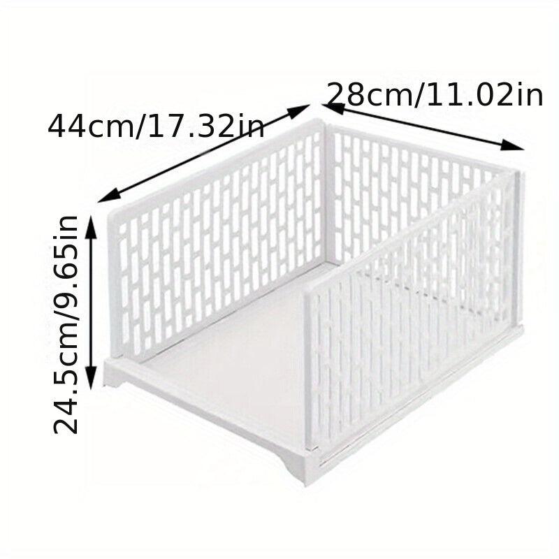 Layered Wardrobe Rack with Dividers - Efficient Clothes Organization