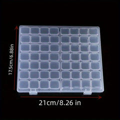 28 56 Grids Diamond Painting Tools Storage Container Clear Plastic Embroidery