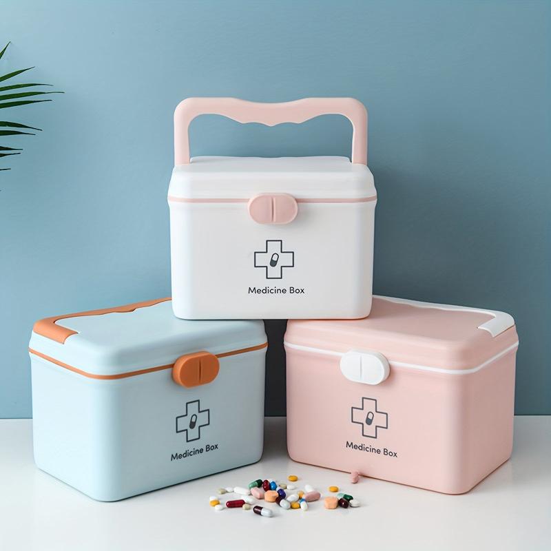 Household Medicine Box Large Capacity Family Storage Box