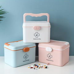 Household Medicine Box Large Capacity Family Storage Box