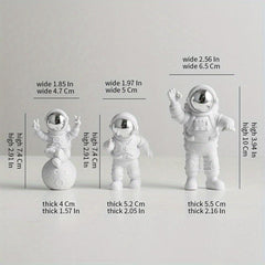 3pcs Desktop Astronaut Ornaments for Boys Girls