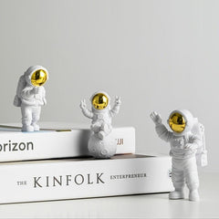 3pcs Desktop Astronaut Ornaments for Boys Girls