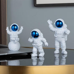 3pcs Desktop Astronaut Ornaments for Boys Girls