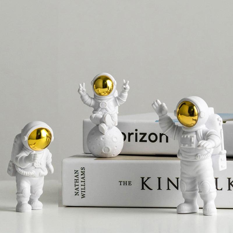 3pcs Desktop Astronaut Ornaments for Boys Girls