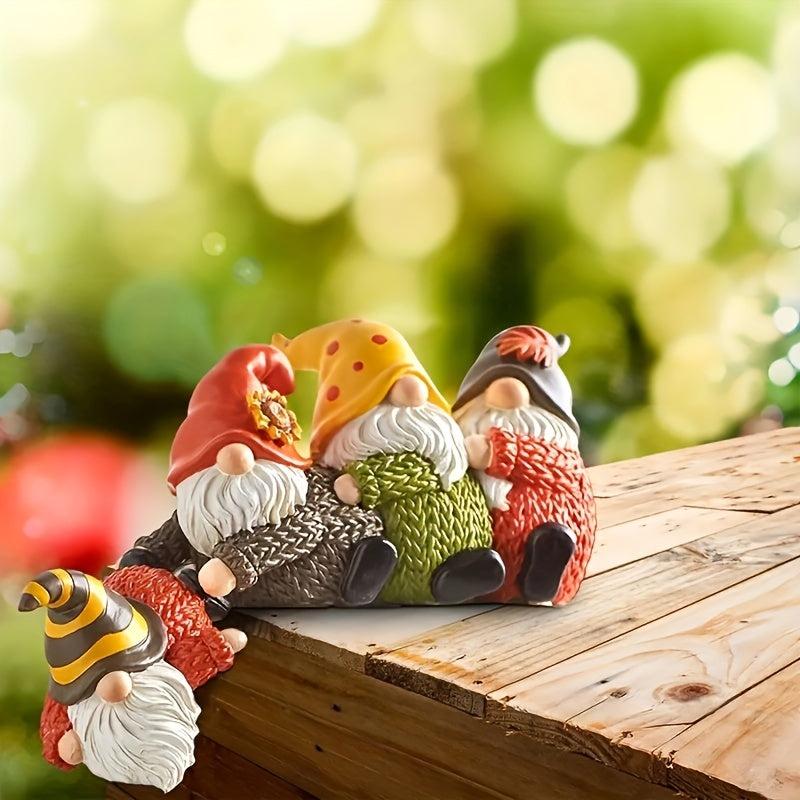 Gnome Statue Resin Garden Ornament Home Decor Room Yard Outdoor Deco